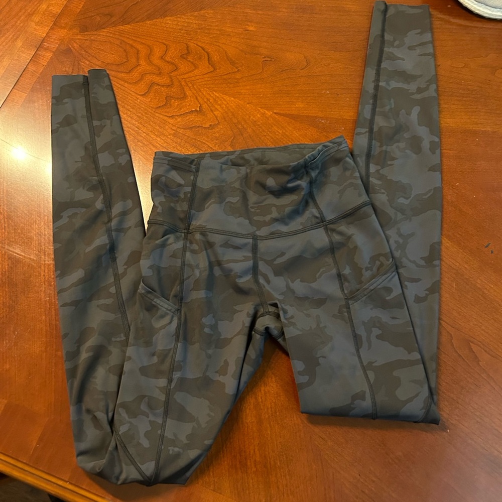Lululemon womens Fast and Free Tight in Camo